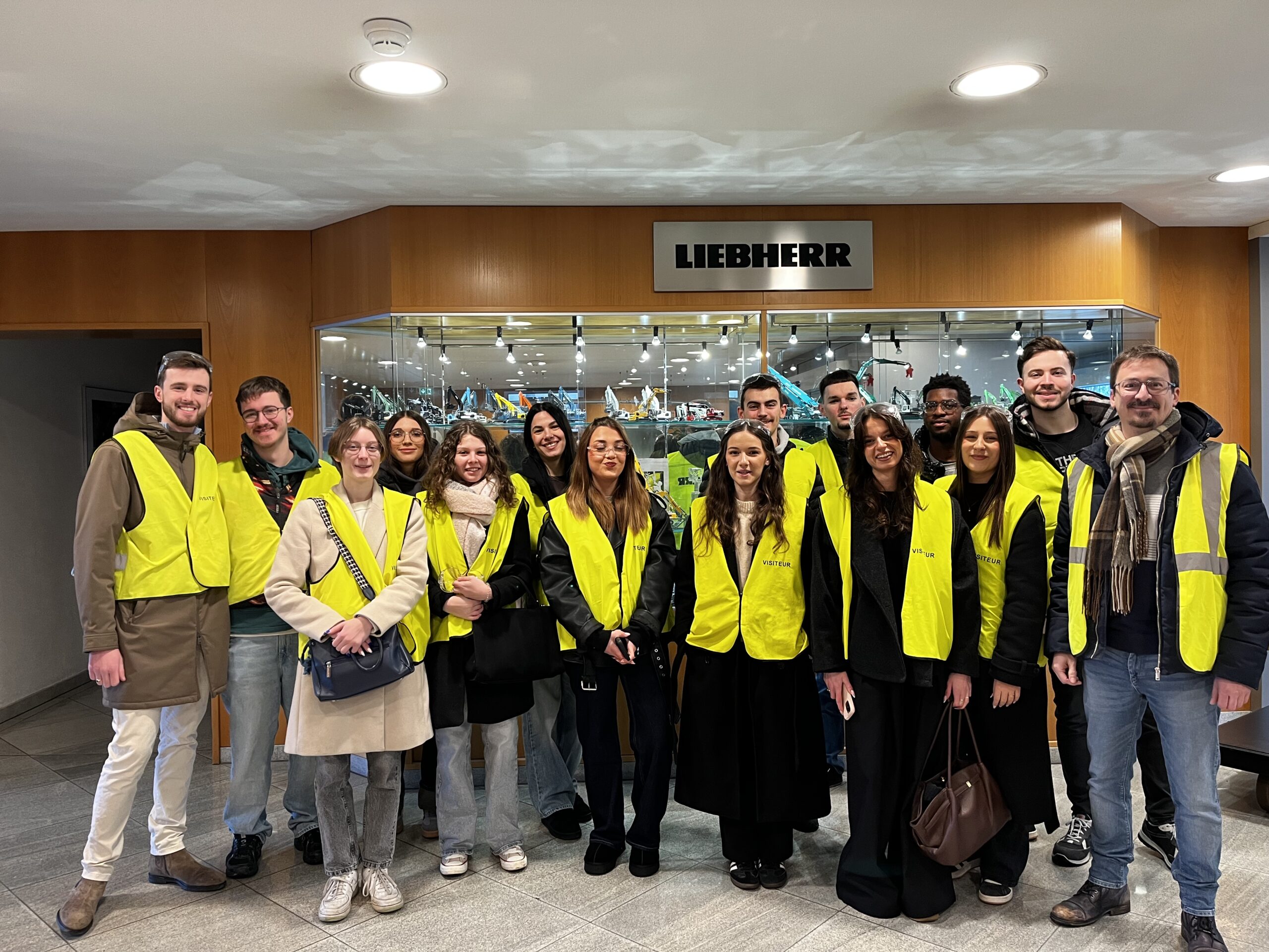 Homneo visite Liebherr
